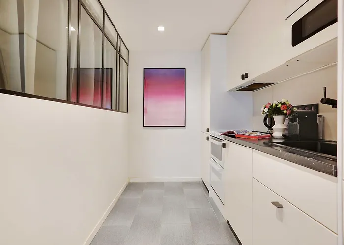 شقة Elegant - 1br-6p - Marais باريس